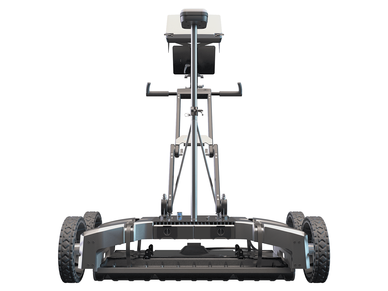 Proceq GS9000 GPR antenna array module on a wheeled cart, official product photo